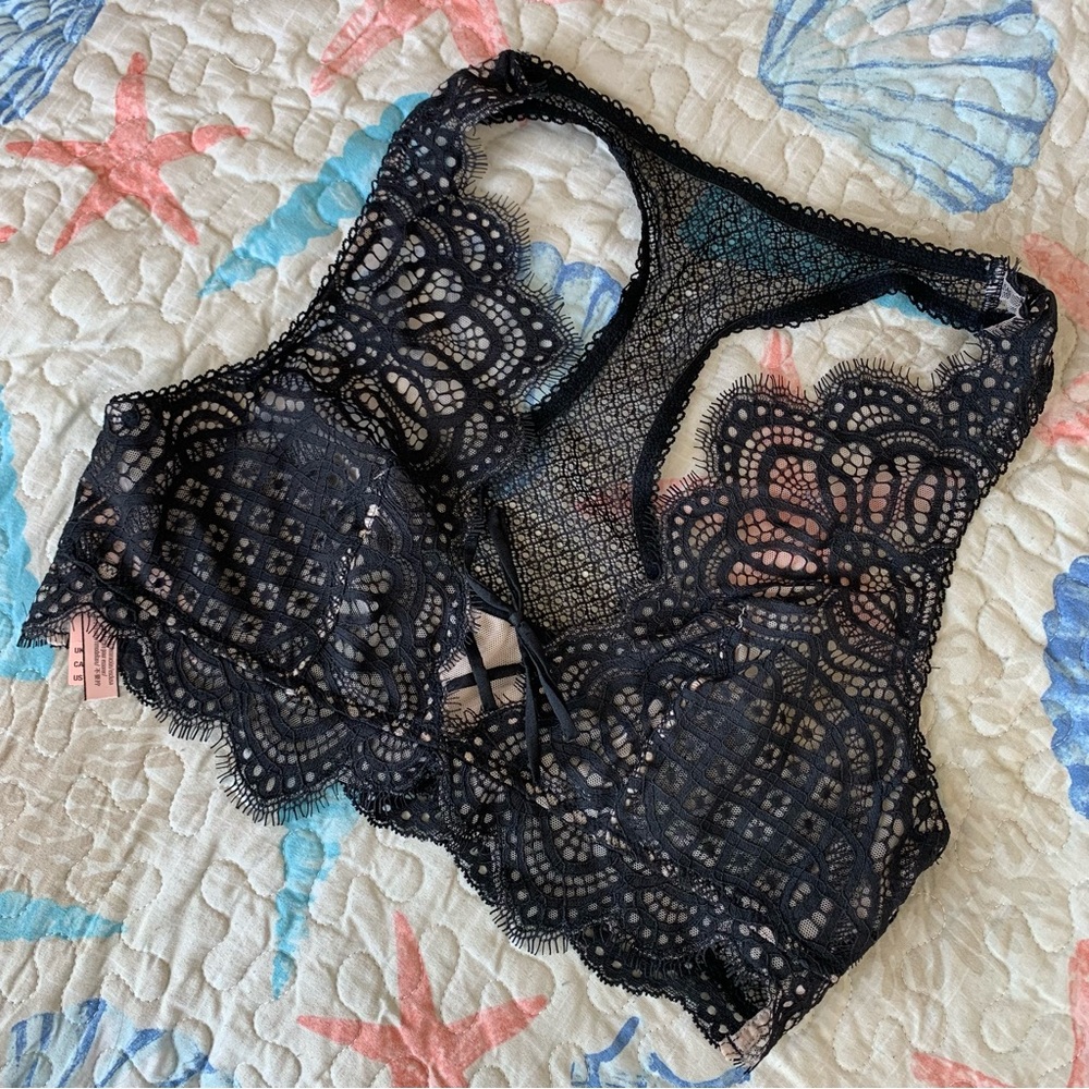 ❌SOLD❌ on Mercari—VS Dream Angels Black Bralette